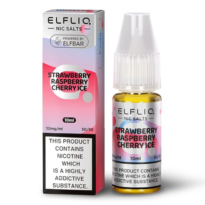 ELFLIQ - Strawberry Raspberry Cherry Ice - 10ml - 05mg